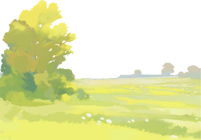 Grassland and Trees