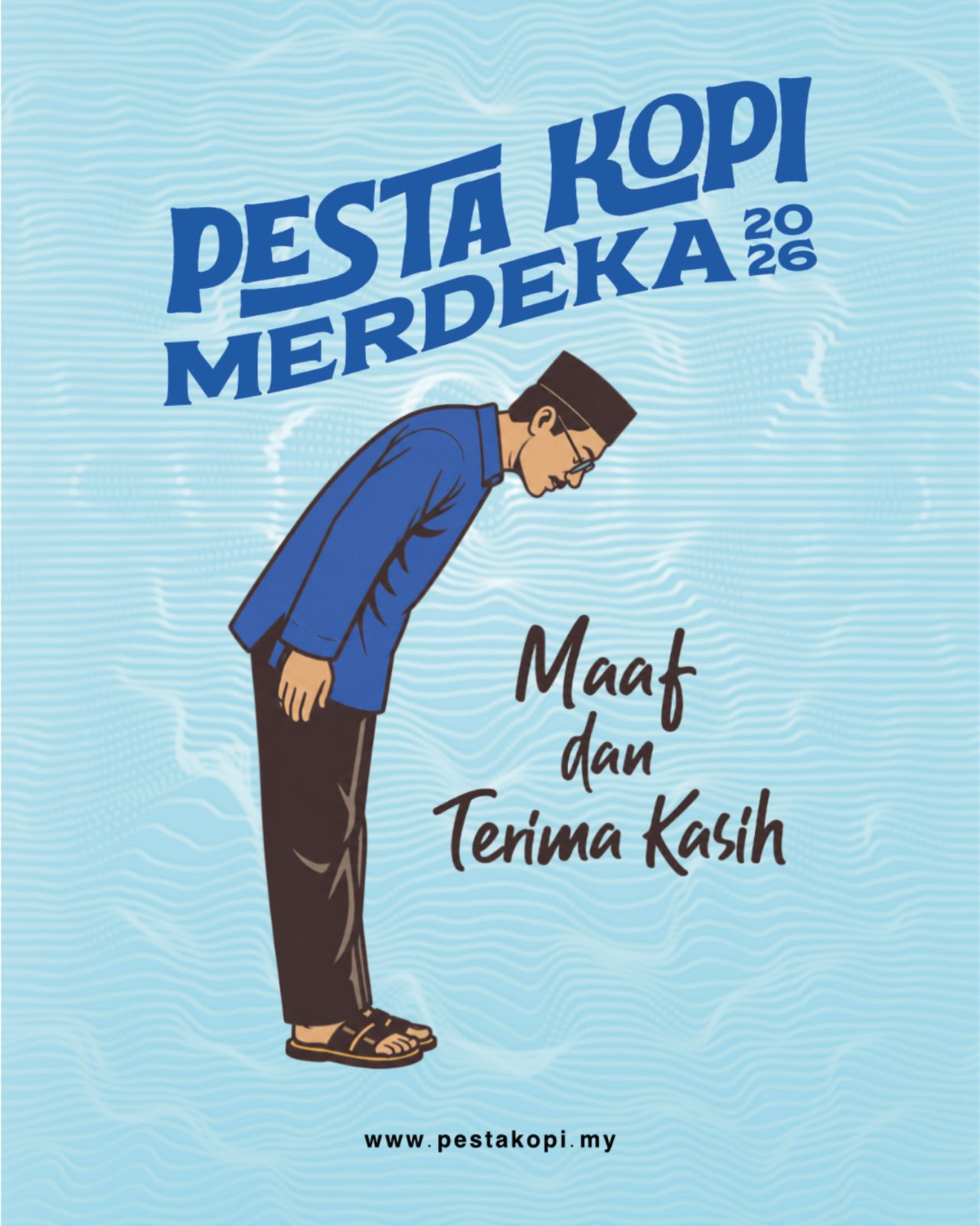 Pesta Kopi Merdeka 2026 - Maaf dan Terima Kasih