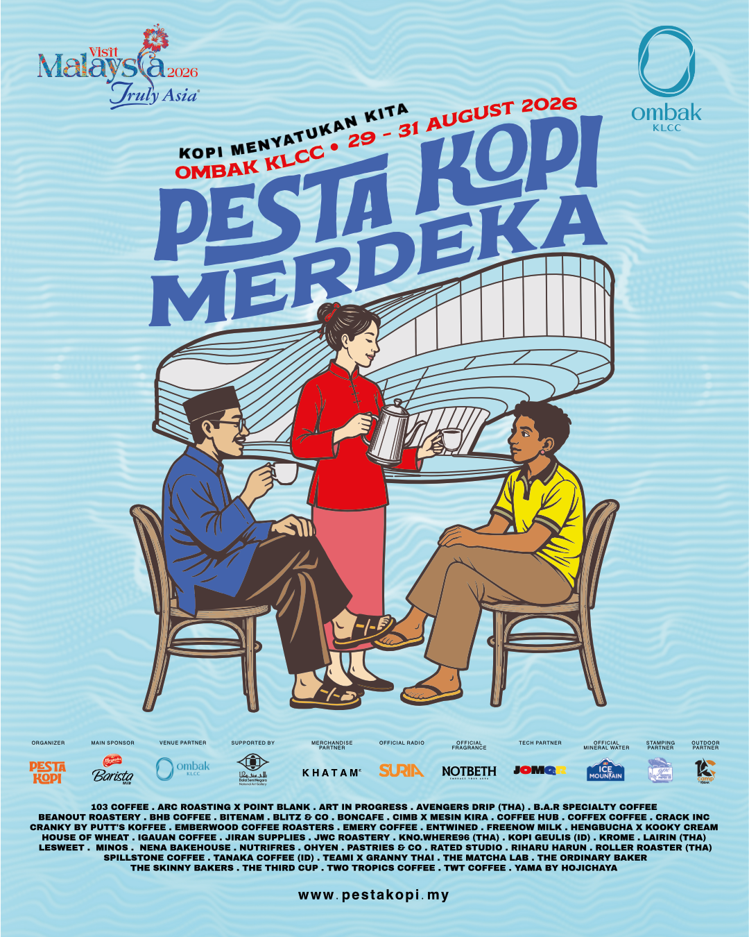 Pesta Kopi Merdeka 2026 Official Poster